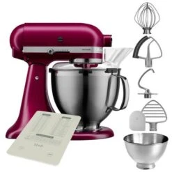 KitchenAid Artisan Mixer 195 Beetroot With Free Gift