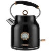 Tower Bottega 1.7 Litre Stainless Steel Kettle Rose Gold Black