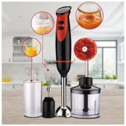 Multifunctional Cooking Stick Baby Food Supplement Electric Hand-held Machine Stirring Stick Black -Small Appliances Store 87611263 4