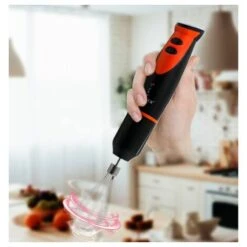 Multifunctional Cooking Stick Baby Food Supplement Electric Hand-held Machine Stirring Stick Black -Small Appliances Store 87611263 5