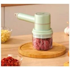 Household Electric Hand-held Cordless Egg Beater Mixer Multi-functional Creamer Cooking Green Whisk -Small Appliances Store 87611331 4