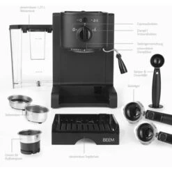 BEEM ESPRESSO-PERFECT Espresso Portafilter Machine With Capsule Insert - 20 Bar -Small Appliances Store 87945940 3