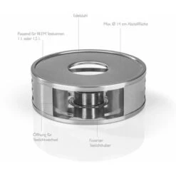 BEEM Stövchen Teapot Warmer- Stainless Steel -Small Appliances Store 87945975 4