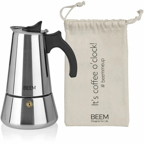 BEEM ESPRESSOMAKER Espresso Maker (300ml) - Stainless Steel/Black 1 BEEM ESPRESSOMAKER Espresso Maker (300ml) - Stainless Steel/Black