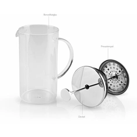 BEEM FRENCH PRESS Coffee Maker (1000ml) - Glass 3 BEEM FRENCH PRESS Coffee Maker (1000ml) - Glass - Image 3