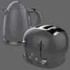 The Funky Appliance Company 1.7 Litre Kettle And 4 Slice Toaster Set Grey