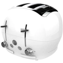 The Funky Appliance Company 1.7 Litre Kettle And 4 Slice Toaster Set White -Small Appliances Store 88019427 4