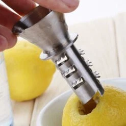 Best Utensils 18/8 Stainless Steel Manual Citrus Juicer Reamer And Lemon Pourer -Small Appliances Store 88295627 4