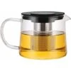 Glass Teapot With Heat Resistant Stainless Steel Infuser For Tea, Tea, Tea, Tea, Tea, Tea, Clear Tea 1500ml