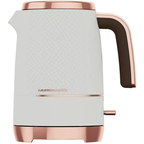 Beko Off White & Rose Gold Cosmopolis 1.7L Kettle And 2 Slice Toaster Set 2 Beko Off White & Rose Gold Cosmopolis 1.7L Kettle And 2 Slice Toaster Set - Image 2