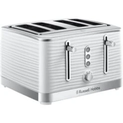 Russell Hobbs Inspire Kettle & 4 Slice Toaster Set White 8 Russell Hobbs Inspire Kettle & 4 Slice Toaster Set White -Small Appliances Store 88777426 4