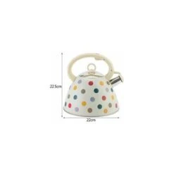 Vintage Gas Stove 3L Stainless Steel Tea Kettle With Silicone Handle -Small Appliances Store 88923889 3