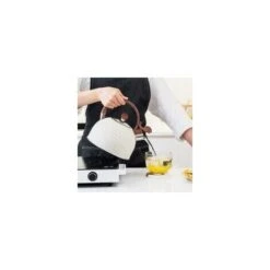2.5 Liter Stainless Steel Whistling Kettle, Whistling Tea Kettle For Induction Gas Cookers, Easy To Clean, White -Small Appliances Store 88923900 5