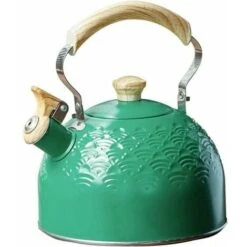 Kettle 2.5L Stainless Steel Whistling Kettle For Induction And Gas Wood Stove