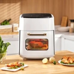 Livingandhome White 15L Large Air Fryer Oven -Small Appliances Store 88937794 3