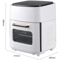 Livingandhome White 15L Large Air Fryer Oven -Small Appliances Store 88937794 5