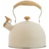 Whistling Kettle, 2.5L Whistling Kettle Induction Gas Kettle Stainless Steel Whistling Kettle Teapot Whistling Kettle For Induction Gas Cookers, Easy To Clean