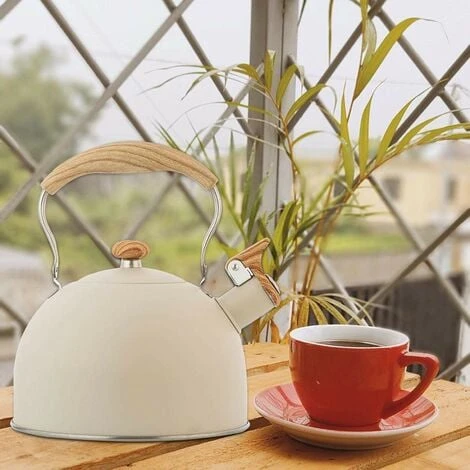 Whistling Kettle, 2.5L Whistling Kettle Induction Gas Kettle Stainless Steel Whistling Kettle Teapot Whistling Kettle For Induction Gas Cookers, Easy To Clean 5 Whistling Kettle, 2.5L Whistling Kettle Induction Gas Kettle Stainless Steel Whistling Kettle Teapot Whistling Kettle For Induction Gas Cookers, Easy To Clean - Image 5