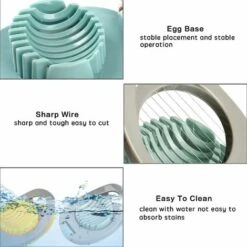 2 Pieces Egg Cutter Egg Slicer Multifunction Manual Egg Cutter Egg Cutter Kitchen Tool Apple And Tomato Cutter Para Egg Cutter Boiled Fruit Slicer Cheese Strawberry - MODOU 8 2 Pieces Egg Cutter Egg Slicer Multifunction Manual Egg Cutter Egg Cutter Kitchen Tool Apple And Tomato Cutter Para Egg Cutter Boiled Fruit Slicer Cheese Strawberry - MODOU -Small Appliances Store 89805368 4
