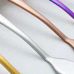 8 Pieces Butter Knife Jam Knife, Stainless Steel Butter Knives, For Butter, Cream, Cheese, Chocolate, Ketchup, Mirror Polished, Dishwasher Safe, Gold - MODOU -Small Appliances Store 89805401 4