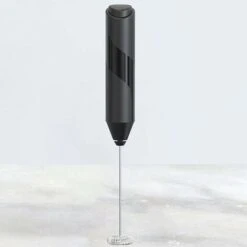 MODOU Electric Milk Frother, Electric Milk Frother Mini Egg Beater, Drink Mixer With Stainless Steel Whisk And Stand For Cappuccino, Latte, Lat, Hot Chocolate, Egg Whisk -Small Appliances Store 89806361 4