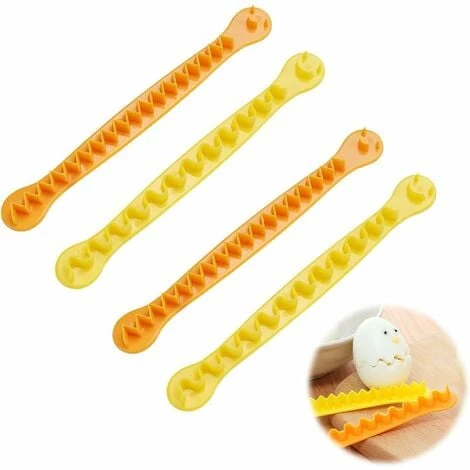 4 Pieces Of Egg Cutters, Flower Shaped Egg Tool, Boiled Egg Cut Flower Styler, Kitchen Tools, Used For Cutting Hard Boiled Eggs - MODOU 1 4 Pieces Of Egg Cutters, Flower Shaped Egg Tool, Boiled Egg Cut Flower Styler, Kitchen Tools, Used For Cutting Hard Boiled Eggs - MODOU