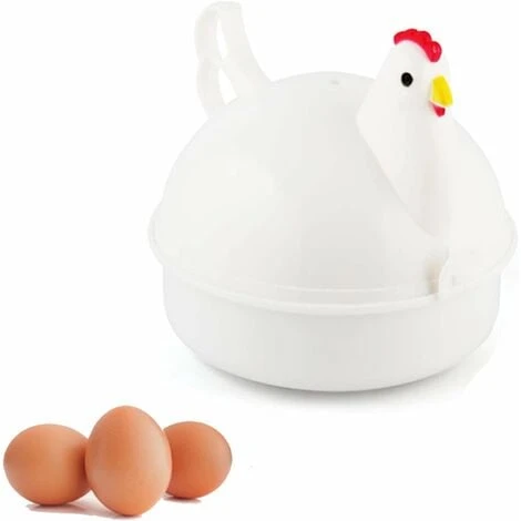 Egg Boiler, Big Box Egg Cooker 13.315.715.7cm, Microwave Boiler Fast Cooking Appliances, 4 Eggs - MODOU 3 Egg Boiler, Big Box Egg Cooker 13.315.715.7cm, Microwave Boiler Fast Cooking Appliances, 4 Eggs - MODOU - Image 3