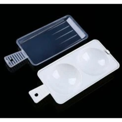 Microwave Oven Special Steam Plate Love Breakfast Steamer Eggs Plastic Heat-resistant Egg Mold