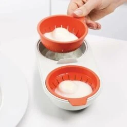 Microwave Egg Cooker, 2-piece Plastic Double-cup Portable Large-capacity Egg Pot, With Cover, Suitable For Microwave Kitchen 8 Microwave Egg Cooker, 2-piece Plastic Double-cup Portable Large-capacity Egg Pot, With Cover, Suitable For Microwave Kitchen -Small Appliances Store 90104751 4