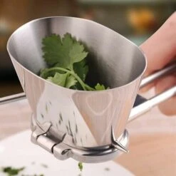 Manual Stainless Steel Rotary Mint Mill Parsley Cutter Vegetable Chopper Grater Kitchen Tool -Small Appliances Store 90370402 3