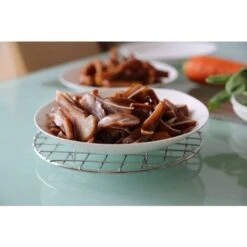 BBQ Accessories Grill Rack - 304 Stainless Steel Baking Cooking Round Rack For Rib Cookie Cakes -Small Appliances Store 90772645 4