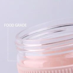 Portable Blender Juicer Cup Mini Smoothies Maker Rechargeable Blender Personal Size Blender Travel Cup With Safety Guard (Pink) -Small Appliances Store 90818143 4