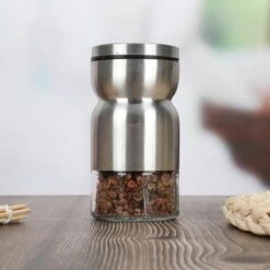 Stainless Steel Glass Spice Bottle Spice Jar Home Kitchen Cooking Stainless Steel Color Pepper Bottle -Small Appliances Store 91164102 5