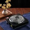 Home Mini Electric Stove Single Burner Portable Plate Mosquito Stove 1000W High Power 200-1000℃ Kitchen Stove Water Smoke Charcoal Coconut Shell Charcoal L