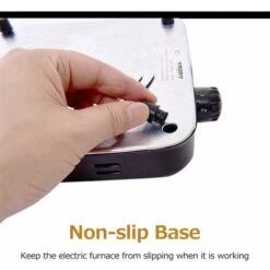 Home Mini Electric Stove Single Burner Portable Plate Mosquito Stove 1000W High Power 200-1000℃ Kitchen Stove Water Smoke Charcoal Coconut Shell Charcoal L -Small Appliances Store 91175105 4