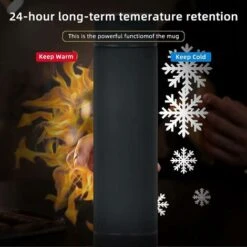 Coffee Thermos,Smart Water Bottle,Hot Water Thermos,Stay Hot For 24 Hrs,Cold For 24 Hrs -Small Appliances Store 91770835 5