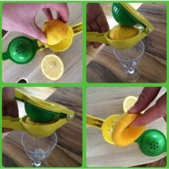 Lemon Squeezer Top Metal Color Box Packaging Lemon Squeezer Best 3 In 1 Manual Citrus Squeezer / Lime Squeezer, Manual Citrus Squeezer, Corrosion Protection And Dishwasher Safe -Small Appliances Store 91889626 4