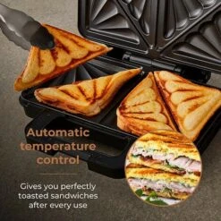 Tower Cavaletto Sandwich Maker Black -Small Appliances Store 91972069 4