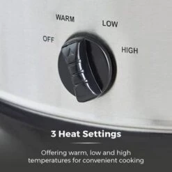 Tower 3.5 Litre Stainless Steel Slow Cooker -Small Appliances Store 91972081 4