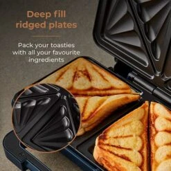 Tower Cavaletto Sandwich Maker Midnight Blue -Small Appliances Store 91972083 3