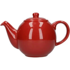 London Pottery Globe 2 Cup Teapot Red