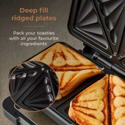 Tower Cavaletto Sandwich Maker Grey -Small Appliances Store 91972234 3