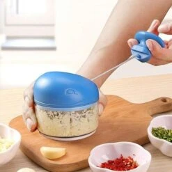 Manual Mini Chopper For Garlic And Vegetables -Small Appliances Store 92866386 5