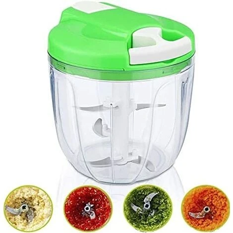 Mini Manual Vegetable Chopper With Grinder And Professional Mixer With Compact And Professional Cutting Blade Of Kitchen Without Noise 1 Mini Manual Vegetable Chopper With Grinder And Professional Mixer With Compact And Professional Cutting Blade Of Kitchen Without Noise