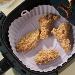 Air Fryer Silicone Pot - Air Fryer Oven Accessories - Replacement For Flammable Parchment Paper - No Need To Clean The Air Fryer -Small Appliances Store 92866722 3