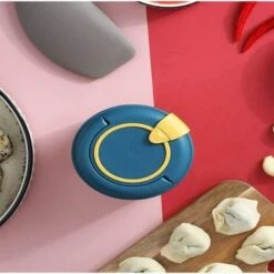 Pieces Manual Chopper, Kitchen Chopper, Vegetable Chopper, Garlic Chopper, Mini Chopper, Fruit Vegetable Chopper, Onion Chopper, For Vegetable, Fruit, Onion, Garlic (Yellow Blue) -Small Appliances Store 92867377 3