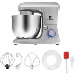 Pro Electric Food Stand Mixer Tilt-Head 6 Speed Stainless Steel Bowl 1400W,7L -Small Appliances Store 93423819 4