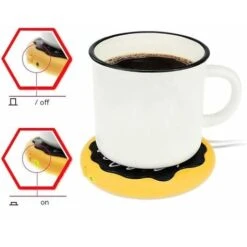 USB Cushion Shaped Tea Drink Warmer Electronic Cushion 14.4112.5cm -Small Appliances Store 93529094 4