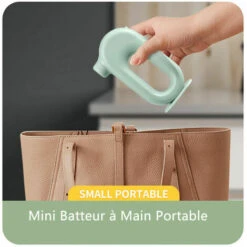 Electric Whisk Hand Mixer Whisk 4 Speed Whisk For Baking Cake Egg Cream Cordless Standing -Small Appliances Store 93871306 4