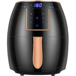 Livingandhome Black Large 5.5L Digital Touchscreen Air Fryer -Small Appliances Store 93885864 3